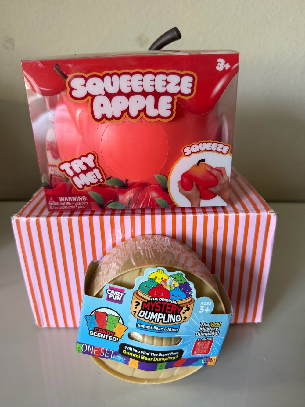 🍎🍎CUTE JUMBO APPLE SQUISHY & RMS “GUMMI BEAR” Edition Dumpling!!
